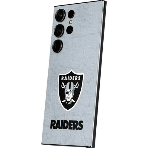 NFL Las Vegas Raiders - Alternate Distressed Galaxy S25 Ultra Skin